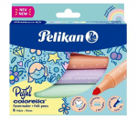 Vildikad Pelikan Pastel Colorella, &uuml;hepoolsed, 6 tk