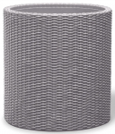 Lillepott Keter Cylinder Planter Medium 10311292, plastik/pol&uuml;prop&uuml;leen (pp), hall v.