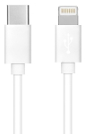 Juhe C291, Apple Lightning/USB-C, 100 cm, valge v.