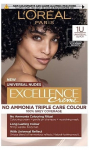 Juuksev&auml;rv L&rsquo;Or&eacute;al Paris Excellence Creme Universal Nudes, must, 1U, 192 ml