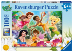 Pusle Ravensburger Fairies 109722, 36 cm x 49 cm, 100 tk, mitmev&auml;rviline