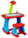 Laste m&auml;ngulaud Lean Toys Projector Desk Learning Easel, 38 cm, mitmev&auml;rviline