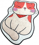 Vannitoa p&otilde;randamatt Foutastic Katze 359CHL5185, mitmev&auml;rviline, 100 cm x 80 cm