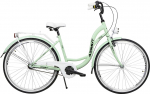 Jalgratas linna- Azimut Vintage 3-Speed, 28 ", 17'' raam, valge/mint