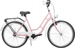 Jalgratas linna- Azimut Retro, 26 ", 17'' raam, roosa v.