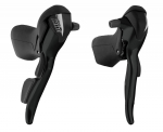 K&auml;iguvahetuse nupp SunRace STR81 2x8-speed (pair) SHIF56, plastik, must, 2 tk