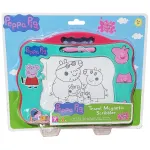 Magnetiline joonestuslaud Peppa Pig Travel Magnetic Scribbler, mitmev&auml;rviline, 5 tk