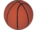 M&auml;nguasi koerale, pall Karlie Basketball 501992, 13 cm, &Oslash; 13 cm, oranž v.