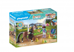 Konstruktor Playmobil Horses Of Waterfall H&uuml;ppamise Arena koos Zoe ja Blaze 71355
