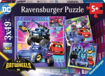 Pusle Ravensburger Batwheels 01056, 17.8 cm x 17.8 cm, 147 tk, mitmev&auml;rviline