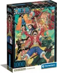 Pusle Clementoni One Piece 39921, 70 cm x 50 cm, 1000 tk, mitmev&auml;rviline