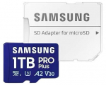 M&auml;lukaart Samsung Pro Plus, 1 GB, 180 Mb/s - 130 Mb/s