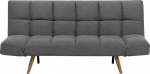 Diivanvoodi Beliani Ingaro, tumehall v., 182 x 79 cm x 86 cm