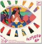 Joonistustarvik Djeco Inspired By Polynesia, mitmev&auml;rviline