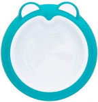 V&auml;ike taldrik Badabulle Non-Slip, 6+ kuud, 20 cm, plastik, sinine