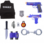 Politseiniku m&auml;nguasjad Swat, sinine/hall