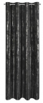 &Ouml;&ouml;kardin Libi, must/h&otilde;be, 140 cm x 250 cm