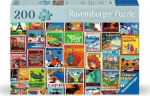 Pusle Ravensburger Travel Stamps, 23.4 cm x 33.6 cm, 200 tk, mitmev&auml;rviline