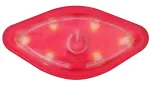 Jalgrattatuli, kiivri led valgustus Uvex Plug-in LED KX001 kid 2 UV4191150900 BEZ, plastik, l&auml;bipaistev v./punane v.