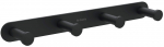 Konks Deante Jasmin, 242 mm x 43 mm x 25 mm, must v.