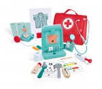 Arstim&auml;ngu komplekt, - Hape Little Doctors E3228A, mitmev&auml;rviline