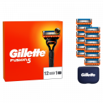 Asendusterad raseerijatele Gillette Fusion5, 12 tk