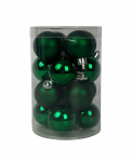 J&otilde;ulupuu ehe Christmas Touch, roheline v., 4 cm, plastik, 16 tk