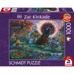 Pusle Schmidt Zac Kinkade The Garden of Eden, 49.3 cm x 69.3 cm, 1000 tk, mitmev&auml;rviline