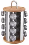 V&uuml;rtsipurkide komplekt Klausberg KB 7553, pruun v./kroom v.