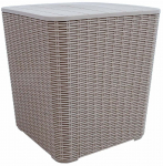 Aia hoiukast Home4you Bocas, 43 l, 39 cm x 39 cm x 42 cm