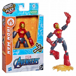 M&auml;ngukujuke Mattel Marvel Avengers Bend And Flex, 15 cm, sinine v./punane v.