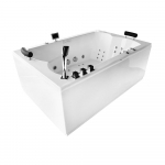 Vann, massaaži AMUE-0052A, 180 cm x 120 cm x 70 cm, ristk&uuml;lik, valge