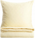Voodipesukomplekt Homla Avelia 243434, kollane v., 70 x 80 cm, 200 x 220 cm