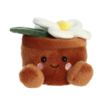 Pehme m&auml;nguasi Aurora Palm Pals Daisy In A pot, pruun v./roheline v., 12 cm