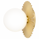 Valgusti seinale CosmoLight Marbella W01401AU, G9, 1 x 7 W, kuldne v.