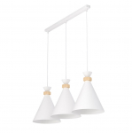 Valgusti lagi Emibig Zero, E27, 3 x 15 W, valge v.