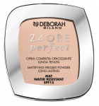 Kompaktne pulber Deborah Milano 24Ore Perfect, SPF 15, 02 light rose, 9 g