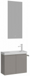 Vannitoa m&ouml;&ouml;bli komplekt Kalune Design Ferla, mink v., 22 cm x 60 cm x 50 cm