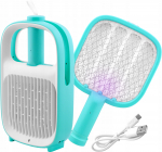Putukate lamp s&auml;&auml;skede, putukad LTC K093, 0.59 kg, 17.5 cm x 5.4 cm, sinine v.