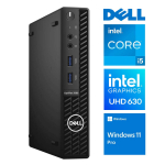 Statsionaarne arvuti Dell RM87208, taastatud Intel Core i5-10500T, DDR4 16 GB, SSD 256 GB, Intel UHD Graphics 630 Dynamic, Windows 11 Pro OptiPlex 3080 Micro