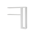 Seinariiul Kalune Design Tiny, valge v., 61.8 cm x 15 cm x 60 cm