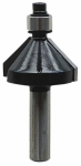 Puidunikerdusl&otilde;ikur Stanley, v-t&uuml;&uuml;pi kinnas, 56 mm x 28.6 mm