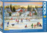Pusle Eurographics Patricia Bourque Evening Skating 6000-5439, 67.6 cm x 48.9 cm, 1000 tk, mitmev&auml;rviline