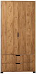 Riidekapp Kalune Design Atlas 1600-51, atlantic pine v., 45 cm x 90 cm x 183 cm
