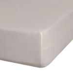 Voodilina Design 91 Jersey, tume beež v&auml;rv, 100 x 200 cm, kummiga