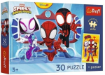 Pusle Trefl Spidey in Action, 27 cm x 20 cm, 30 tk