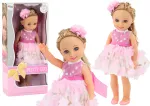 Nukk aksessuaaridega Lean Toys Pretty Girl 18173, 38 cm, roosa v.