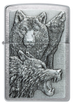 Tulemasin Zippo 46960 Wolf Pack Emblem, h&otilde;be v.