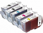 Tindiprinteri kassett Uprint C-8/5-PACK, sinine/must/punane
