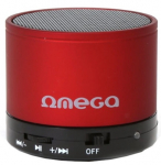 Juhtmevaba k&otilde;lar Omega OG47B, punane v., 3 W